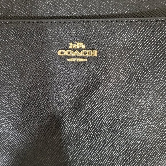 COACH LEATHER CROSS BODY PURSE - Picture 5 of 11